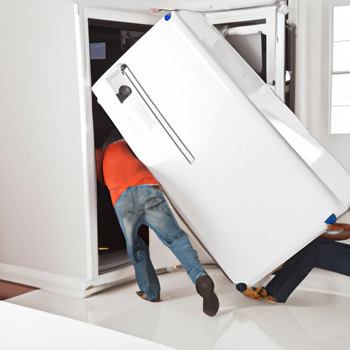 Definition of Moving a Refrigerator on Its Side