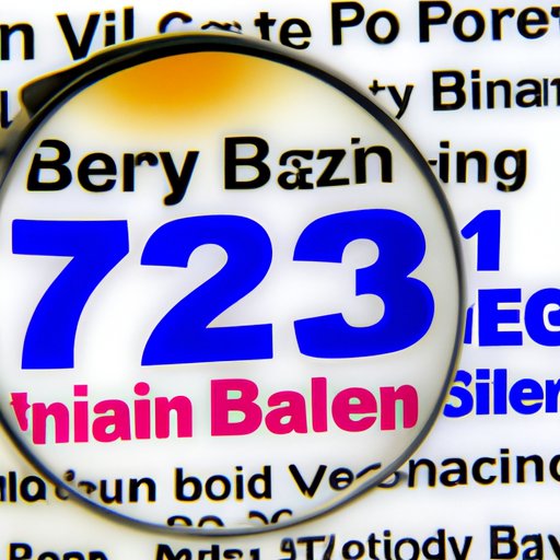 Examining the Risk Factors for Vitamin B12 Overdoses