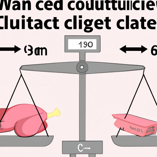 How to Calculate the Weight of Cooked Meat