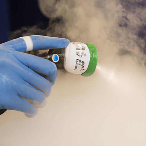 Freeze the Skin Tag with Liquid Nitrogen