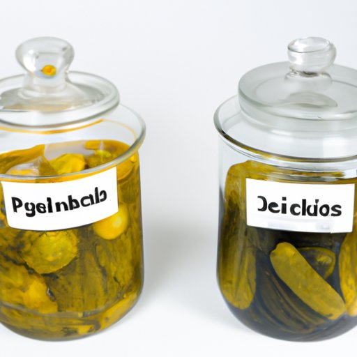 The Pros and Cons of Using Refrigerator Pickles vs. Canned Pickles