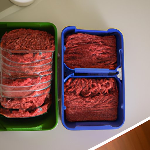 Ground Beef Storage How Long Does It Last in the Refrigerator? The