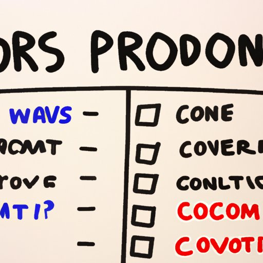 Summary of Pros and Cons