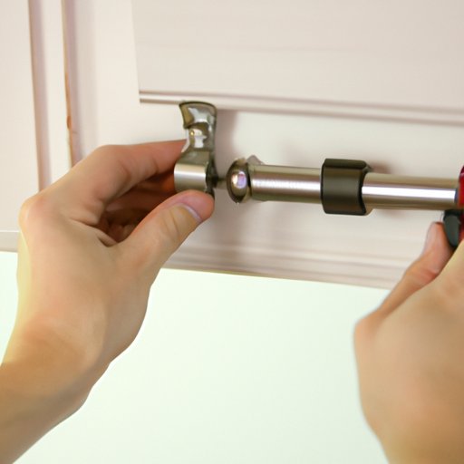 How to Rehang Your Kitchen Cabinet Doors with Ease