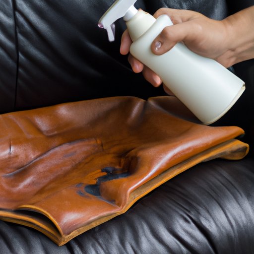 Using a Leather Cleaner Product