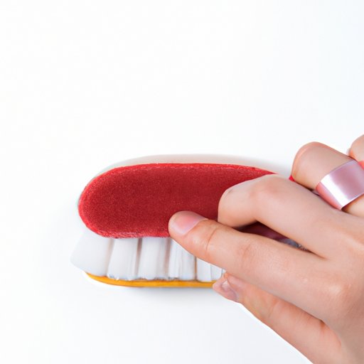 Use a Soft Brush to Scrub Away Stains