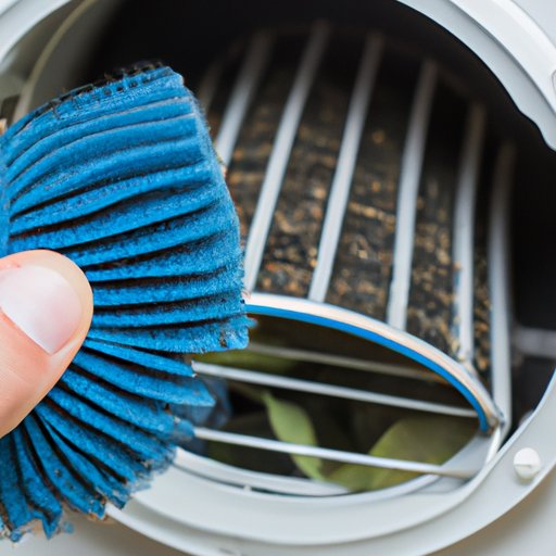 Use a Dryer Vent Cleaning Brush