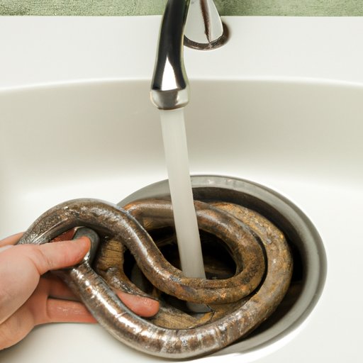 Use a Drain Snake to Unclog a Kitchen Sink