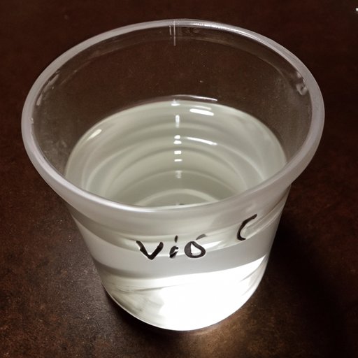 Dilute White Vinegar with Water