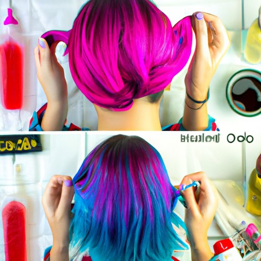 How to Achieve Funky Colors with Kool Aid Hair Dye