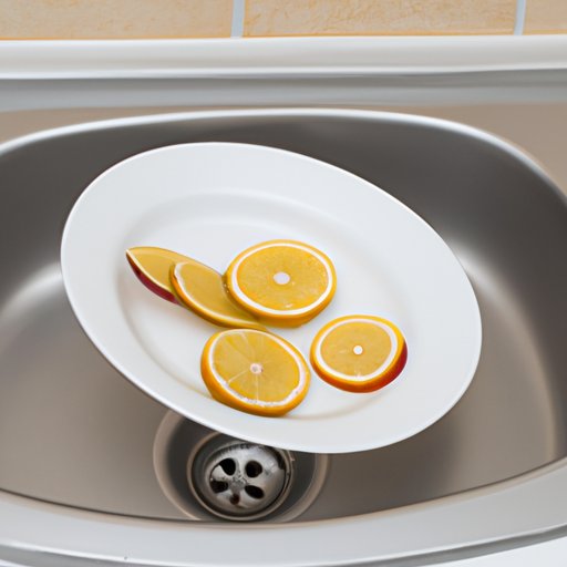 Place a Few Slices of Lemon in the Sink to Repel Gnats