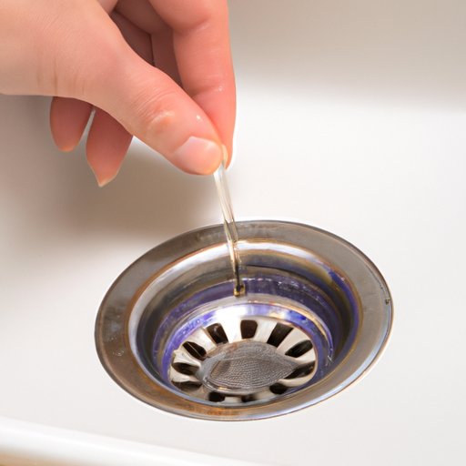 Put a Few Drops of Lavender Oil into the Sink Drain