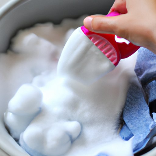 Use a Combination of Laundry Detergent and Baking Soda