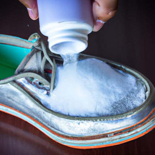 Sprinkle Baking Soda Inside Shoes