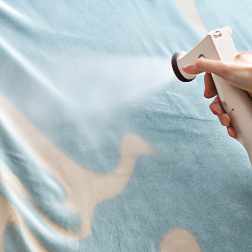 Using a Steam Cleaner on the Fabric