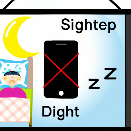 Reduce Exposure to Bright Screens Before Bed