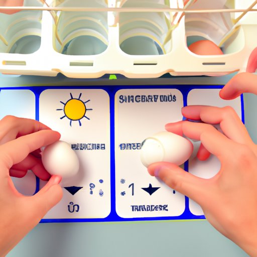 Follow the Steps to Place the Egg in the Incubator