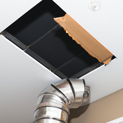 An Easy DIY Project: Installing a Range Hood Vent Through the Ceiling