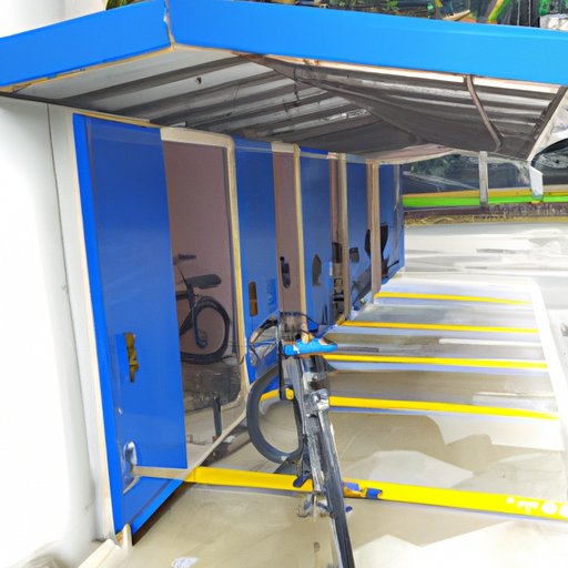 Utilize a Bike Shed or Enclosed Area