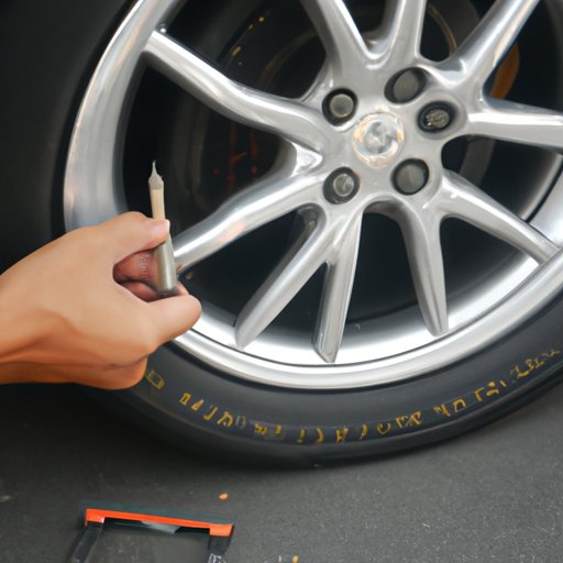 Use a Tire Measuring Tool