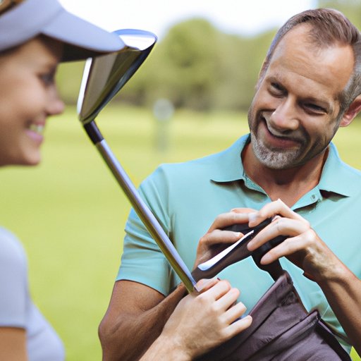 Checking the Weight of the Golf Club