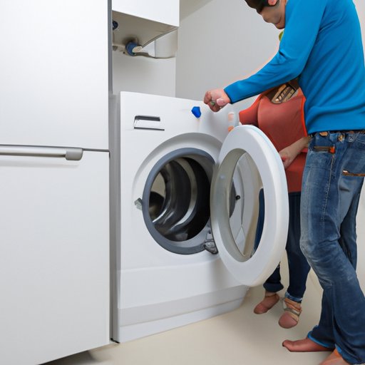 Push the Washer and Dryer to Their New Location