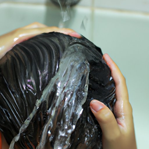 Rinse Hair with Cold Water