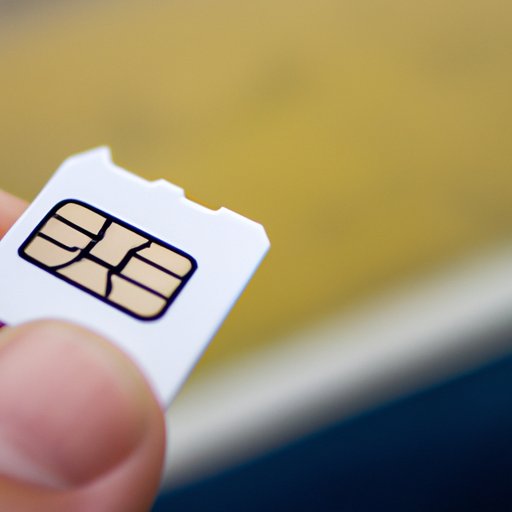 Use a Cell Phone Sim Card