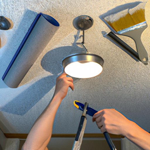 Choosing the Right Paint and Tools for Textured Ceilings