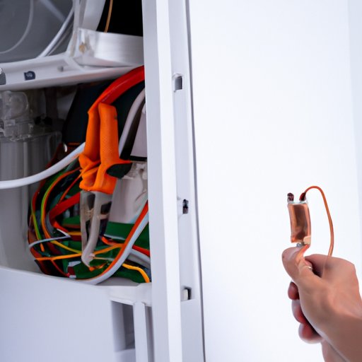 Unplug the Refrigerator and Disconnect All Wiring