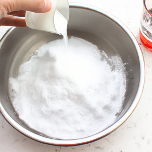 Step Four: Baking Soda Paste