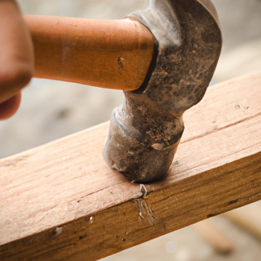 Using a Chisel and Hammer