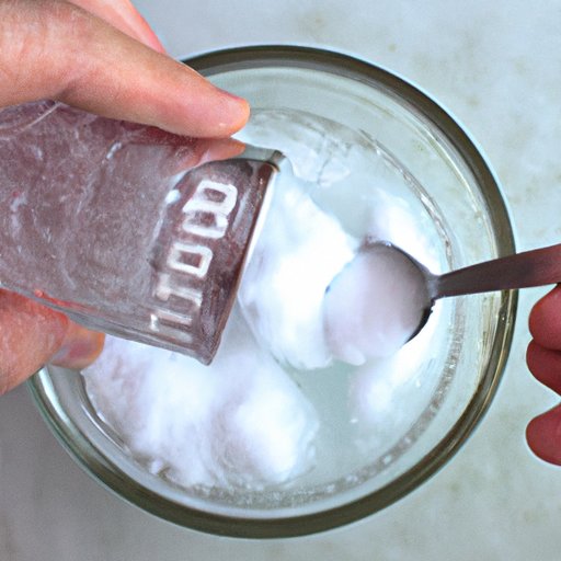 Using a Mixture of Baking Soda and Water