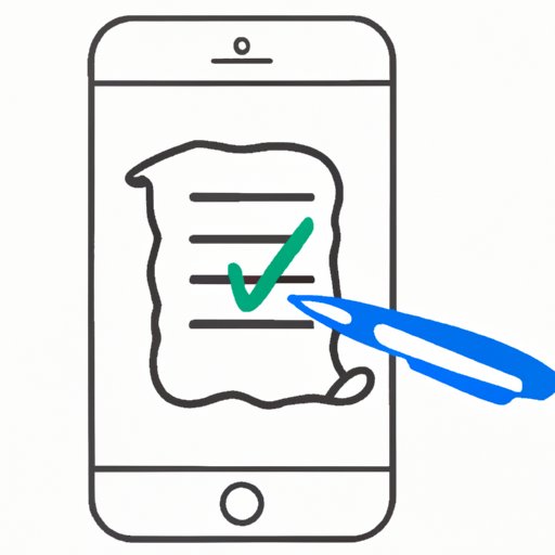 How to Quickly and Easily Sign Documents with Your iPhone