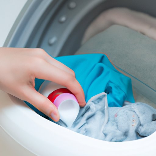 Add Detergent and Clothes to Machine