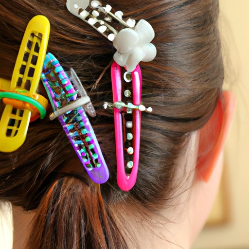 Use Multiple Hair Clips for a Fun Look