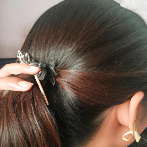 Accessorize a Sleek Ponytail with Hair Clips