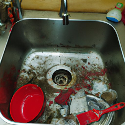 Definition of Clogged Kitchen Sink