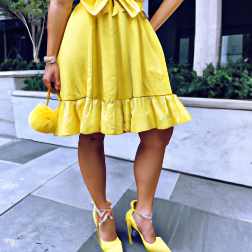 Make a Statement: Styling Tips for Wearing Yellow Dresses and Shoes