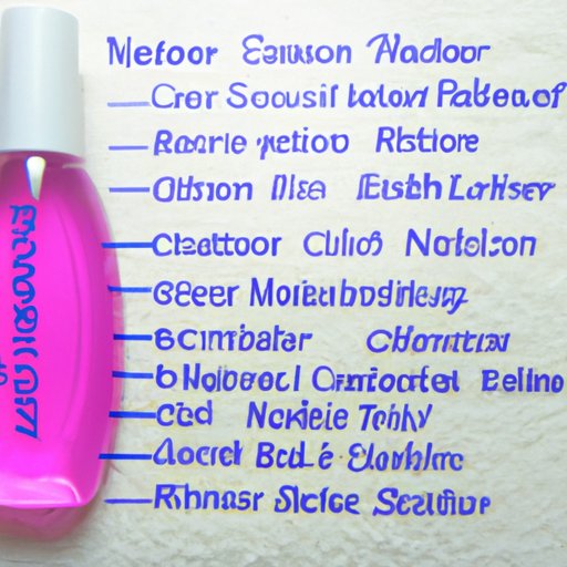 An Overview of the Ingredients in Nail Polish Remover