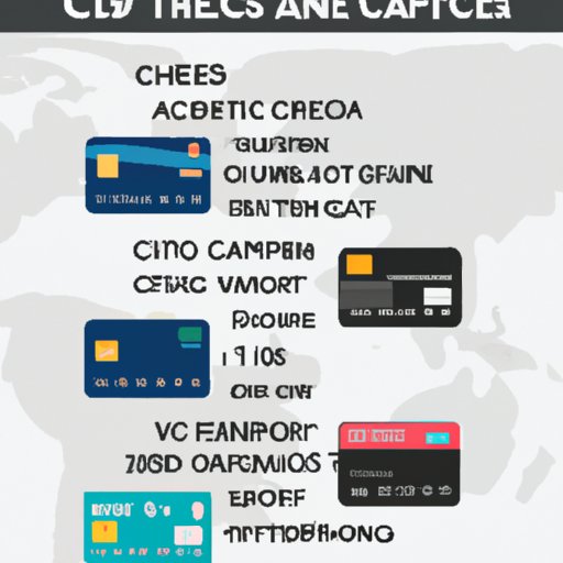 Create an Infographic with Top Credit Cards and their Features