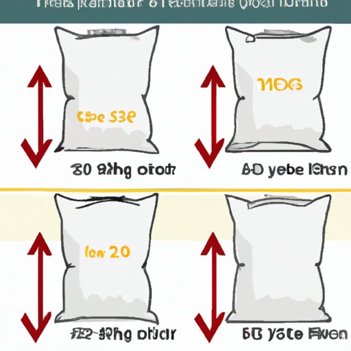 Standard Pillow Sizes A Guide to Understanding the Dimensions of a