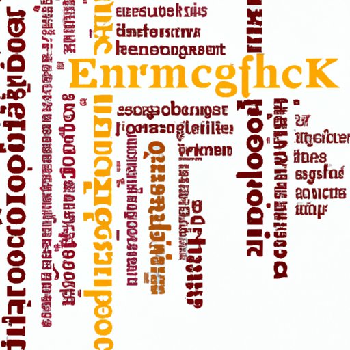 Evaluation of the Most Frequently Used Letters in Literature