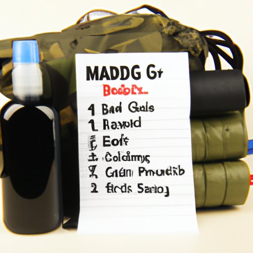 List of Essential Items for a Bug Out Bag