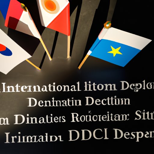 Examining International Diplomatic Relationships to Establish a Leader