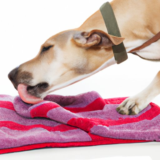 Investigating the Benefits of Dogs Licking Blankets